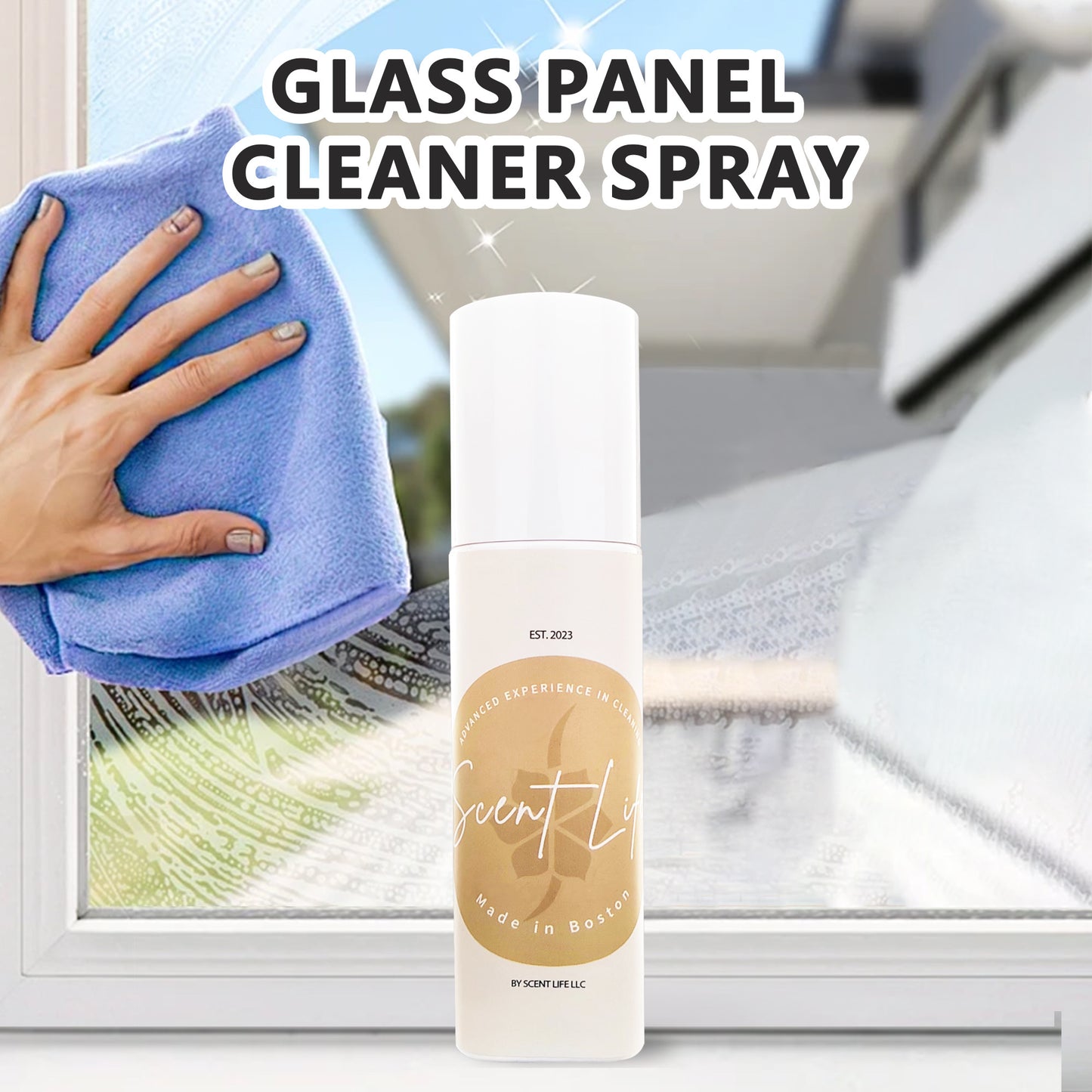 Glass and Window Cleaner Spray